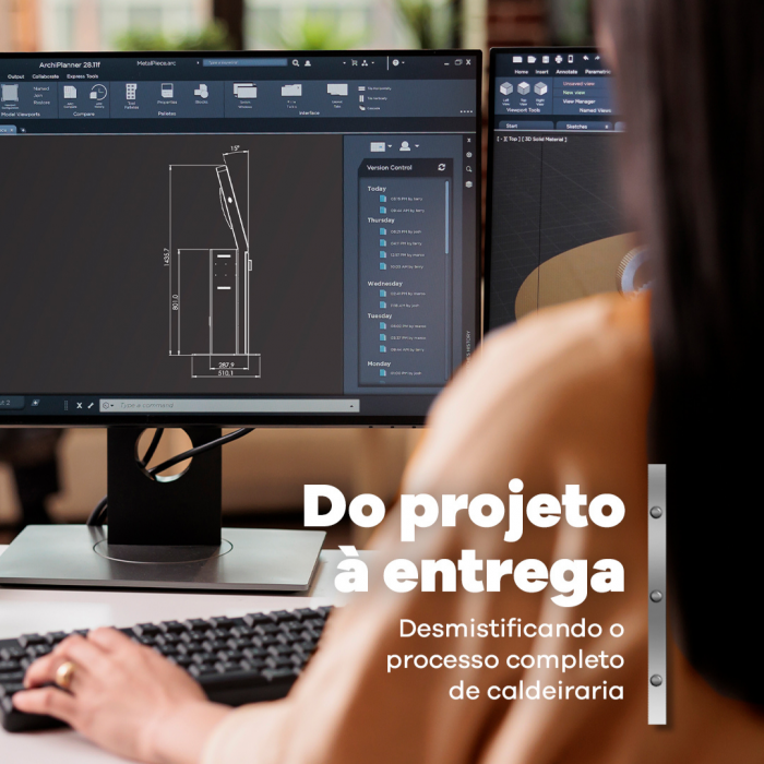 O Ciclo Completo da Caldeiraria: Por que a Integração é o Futuro da Indústria